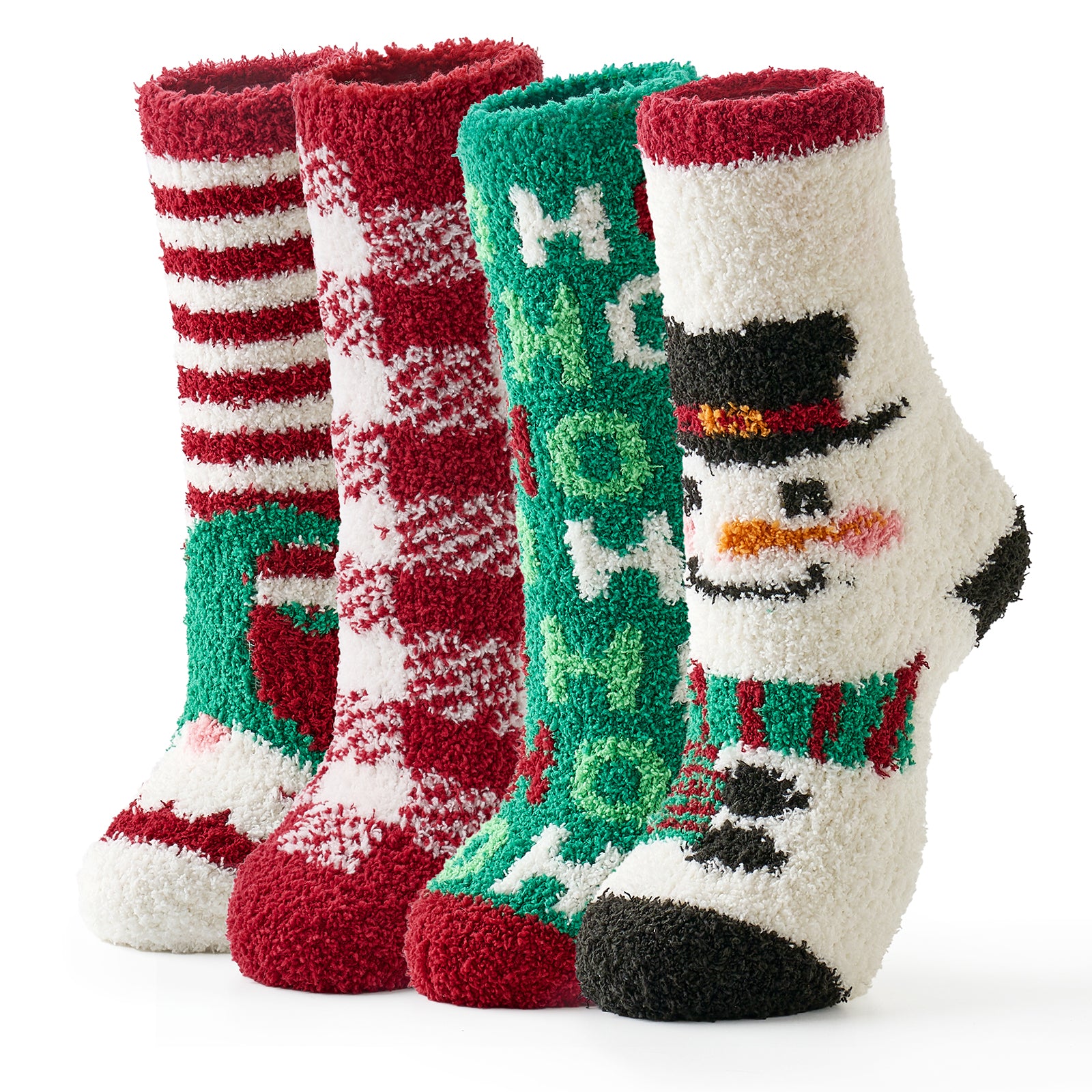 SnugChic Women Christmas Socks 4 pairs