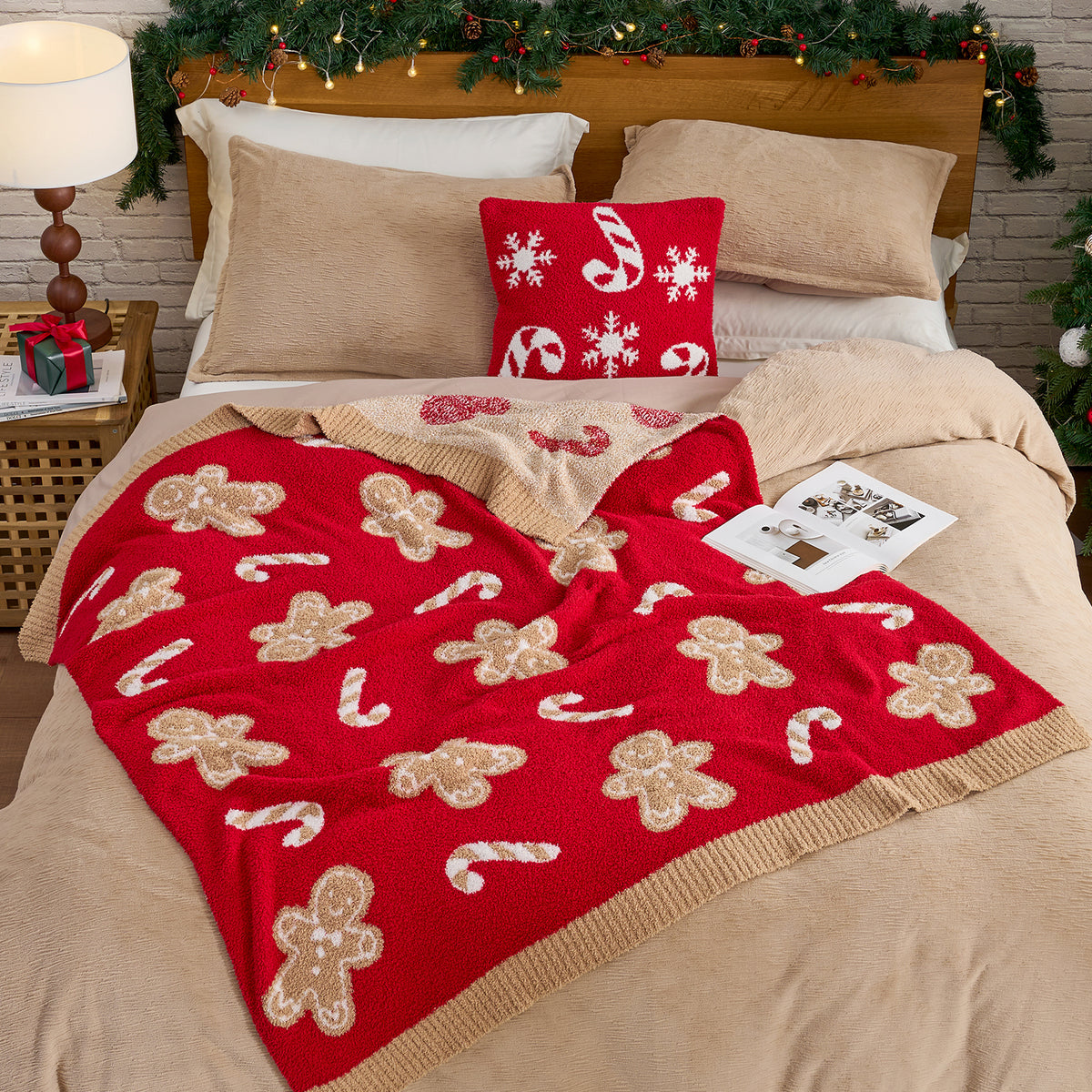 #color_Red Gingerbread Man Candy Cane